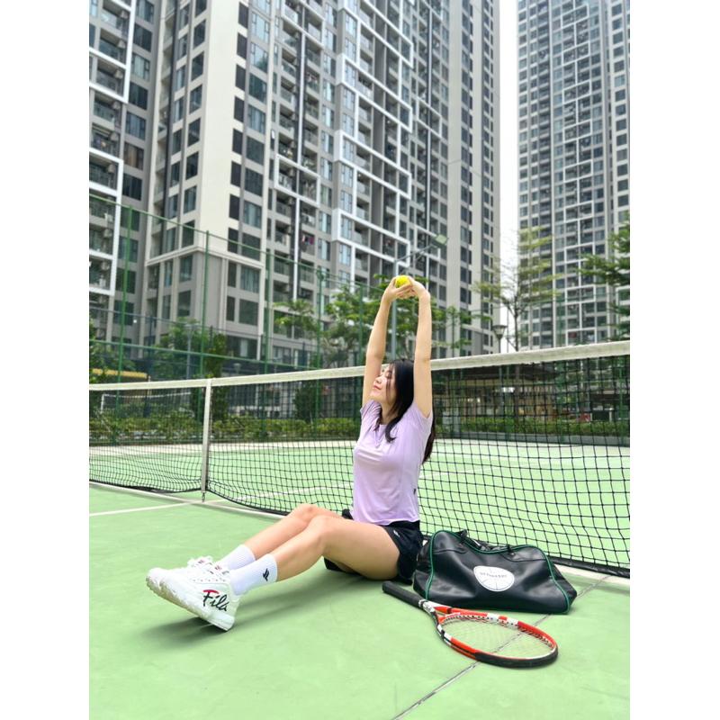 Quần đùi thể thao nữ gió mịn 2 lớp Trail Shorts Shape [S129] 5
