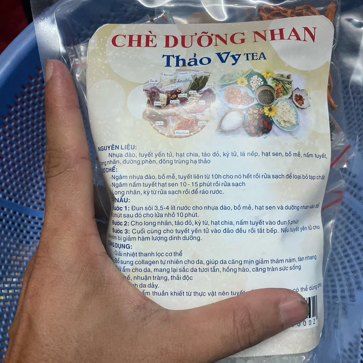 Chè dưỡng nhan thảo vy tea