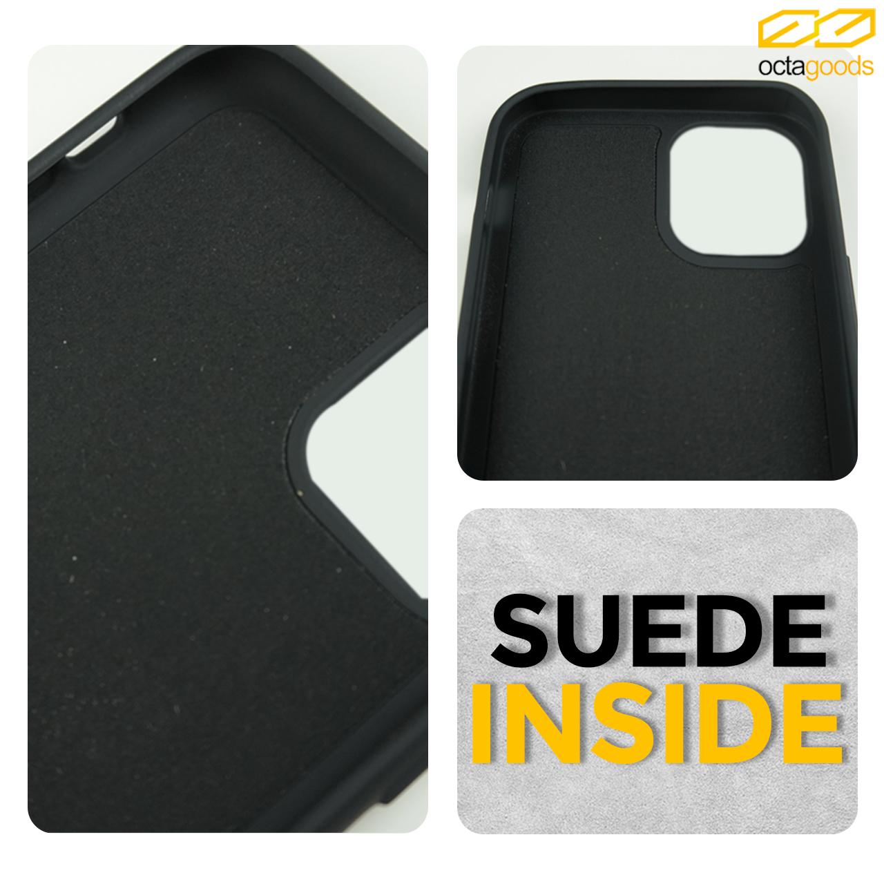 Case iPhone 14 Pro Max Plus Octagoods Edge Silicone Cover Soft Casing
