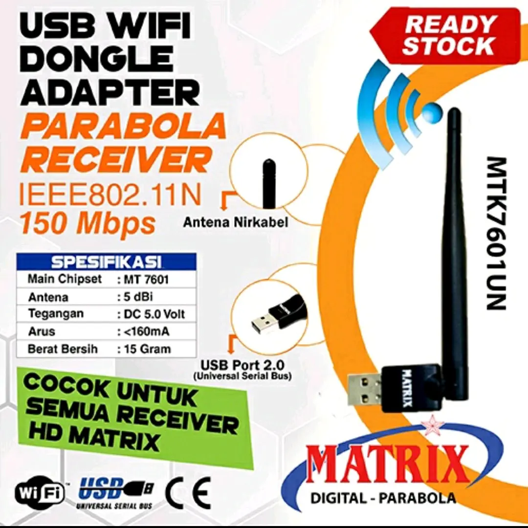 Dongle USB Wifi adapter recever dan kabel HDMI buat TV tabung LED LCD smart dari analog ke digital