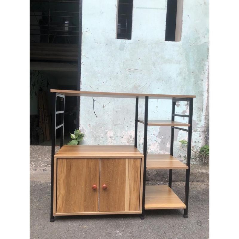 Kệ Lò Vi Sóng, Kệ Nhà Bếp Có Tủ, Kệ Để Lò Nướng Nhà Bếp Đa Năng TA.29 2