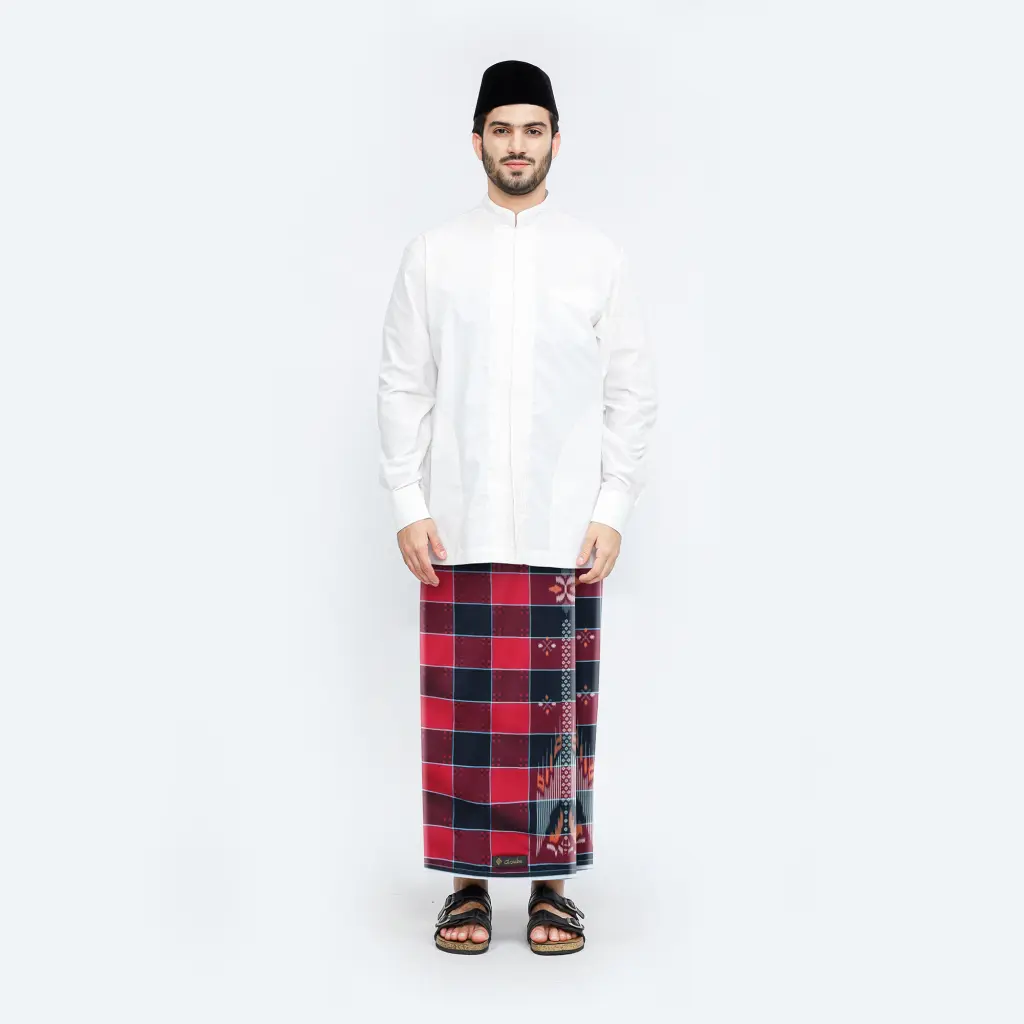 Sarung Arsaba Z14-DKJ Hitam Merah