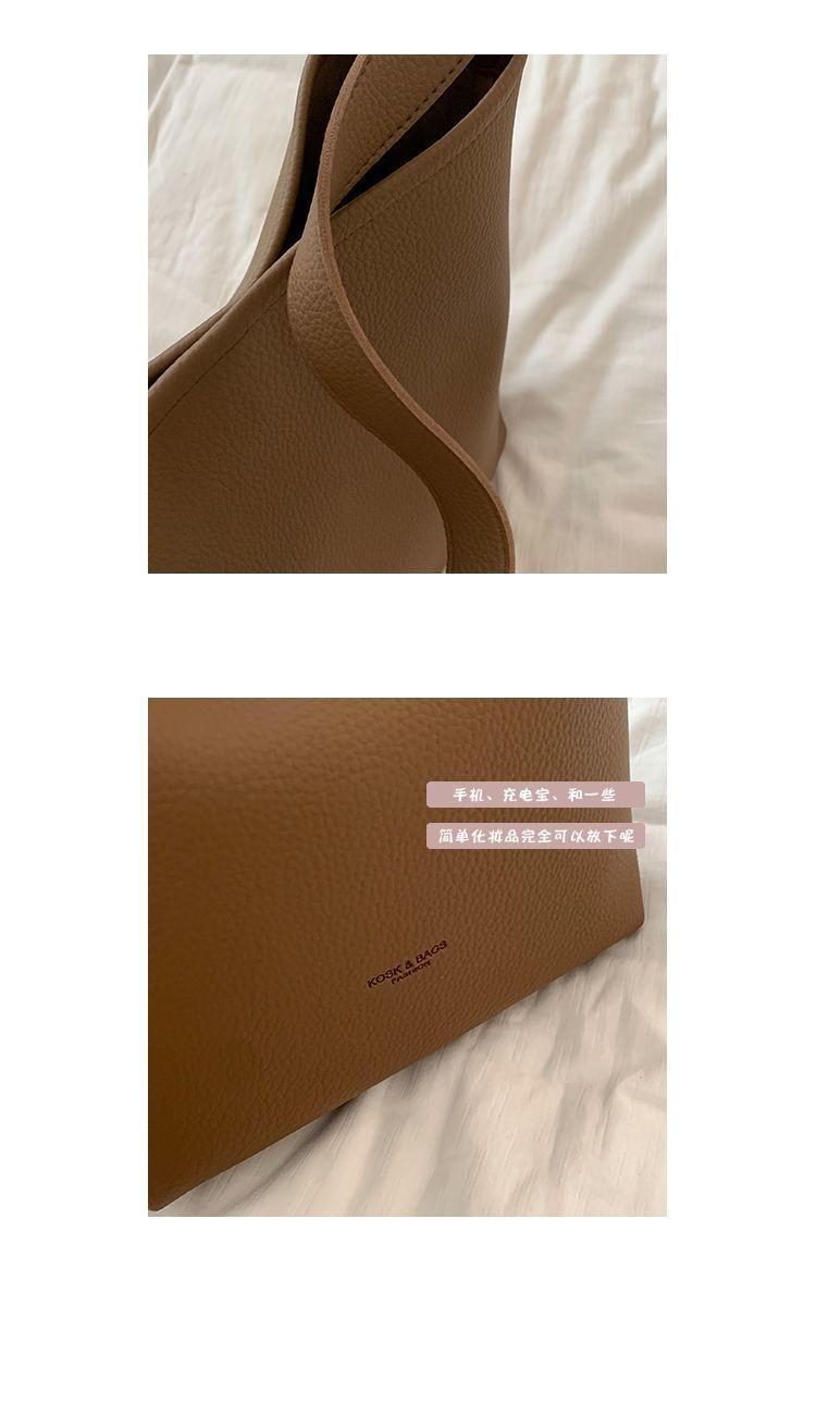 Product Introduction of Beg Ketiak, Gaya Retro, Untuk Wanita, Fesyen Baharu 2024, Beg Baldi Korea, Serba guna, Kapasiti Besar, Beg Tote Bahu Bags Totebag 6