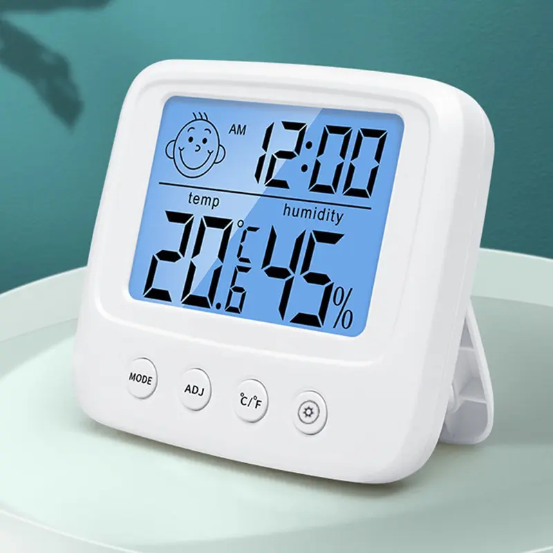 Nhiệt kế điện tử 3 trong 1 Phòng ngủ Nhiệt kế đa chức năng Dự báo thời tiết thuận tiện 2