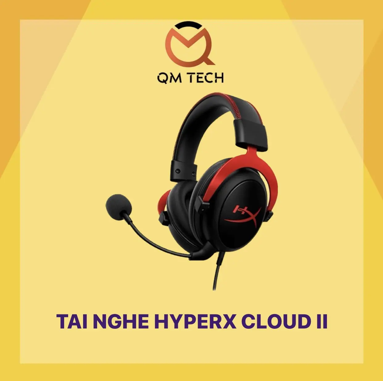 Tai nghe Hyper X Cloud II Có dây - QMTECHSTORE