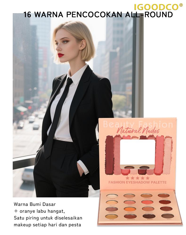 IGOODCO (IG3150A) kecantikan baru portabel matte dan tinggi gloss eyeshadow palet