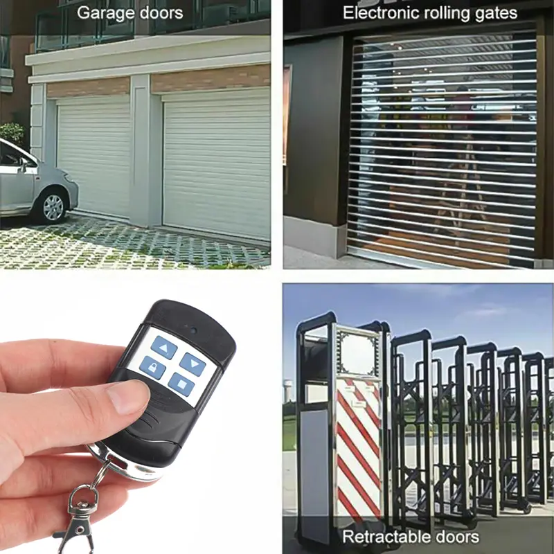 Dụng Cụ Mở Cửa Nhà Để Xe, 1 Cái, 4 Nút, 433MHZ, Mã Lăn, Cổng, Nhân Bản, Điều Khiển Từ Xa 7