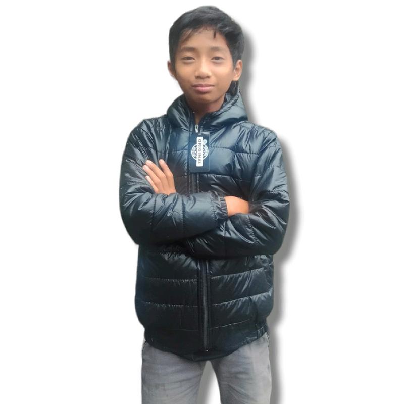 JAKET PUFFER ANAK TANGGUNG / JAKET GELEMBUNG ANAK ANAK / JAKET TEBAL MUSIM DINGIN 2