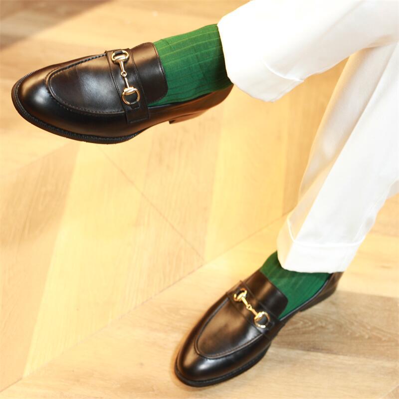 Product Introduction of Giày Loafer Da Nappa G126 Cao Cấp Bụi leather Bảo Hành Da 12 Tháng 61