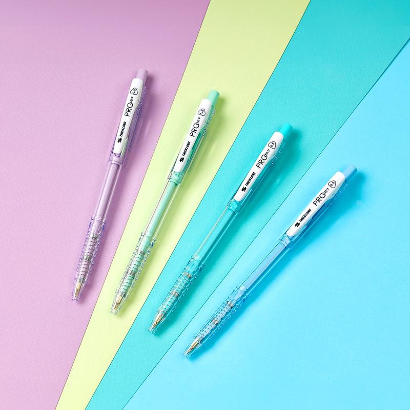Combo 5 10 20 Bút bi màu pastel PRO 027 Thiên Long TL-105