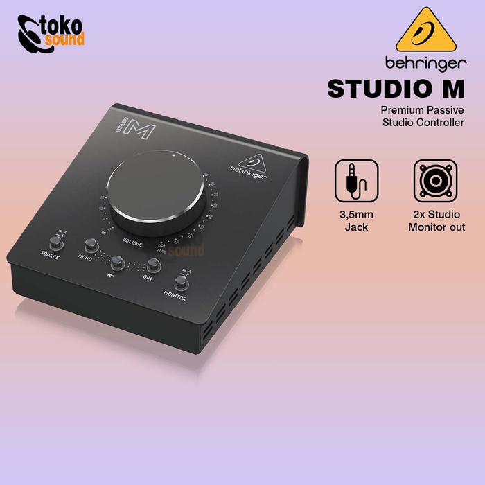 Gambar Behringer Studio M Passive Studio Controller dari Tokosound Proaudio Kota Administrasi Jakarta Barat Tokopedia