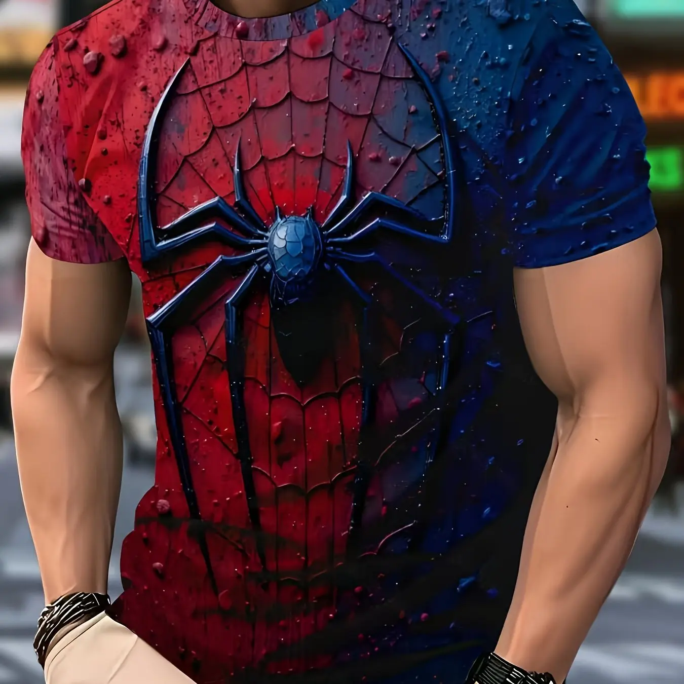 Kaos Spiderman 3D