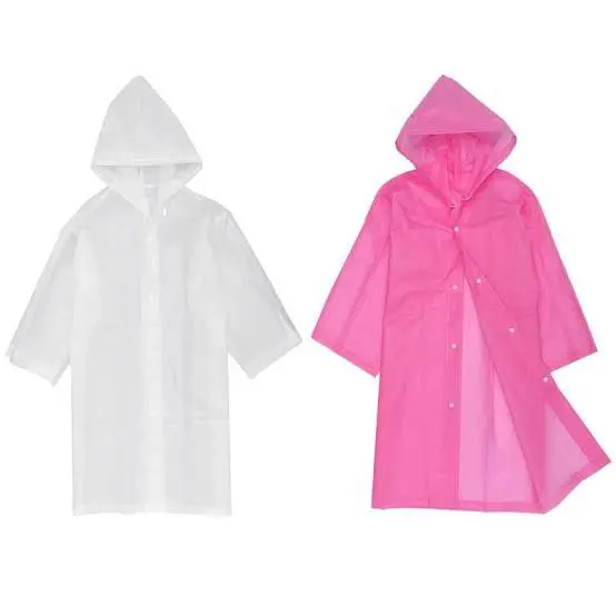 Jas Hujan Anak EVA Raincoat Lightweight Unisex Terusan 2