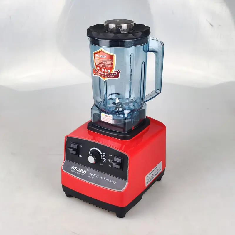 Máy xay sinh tố công nghiệp Osako 1450W OS-1560 xay sinh tố đá, rau má, hạt khô...mịn nhuyễn, cối 2L-Chuyên quán 3