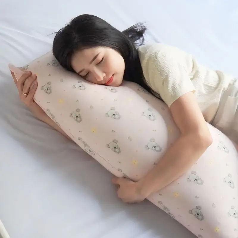 KOKORO STORY Bolster / Guling Ukuran XL | Guling Tidur Peluk Untuk Dewasa Ibu Hamil Lembut Tencel 7