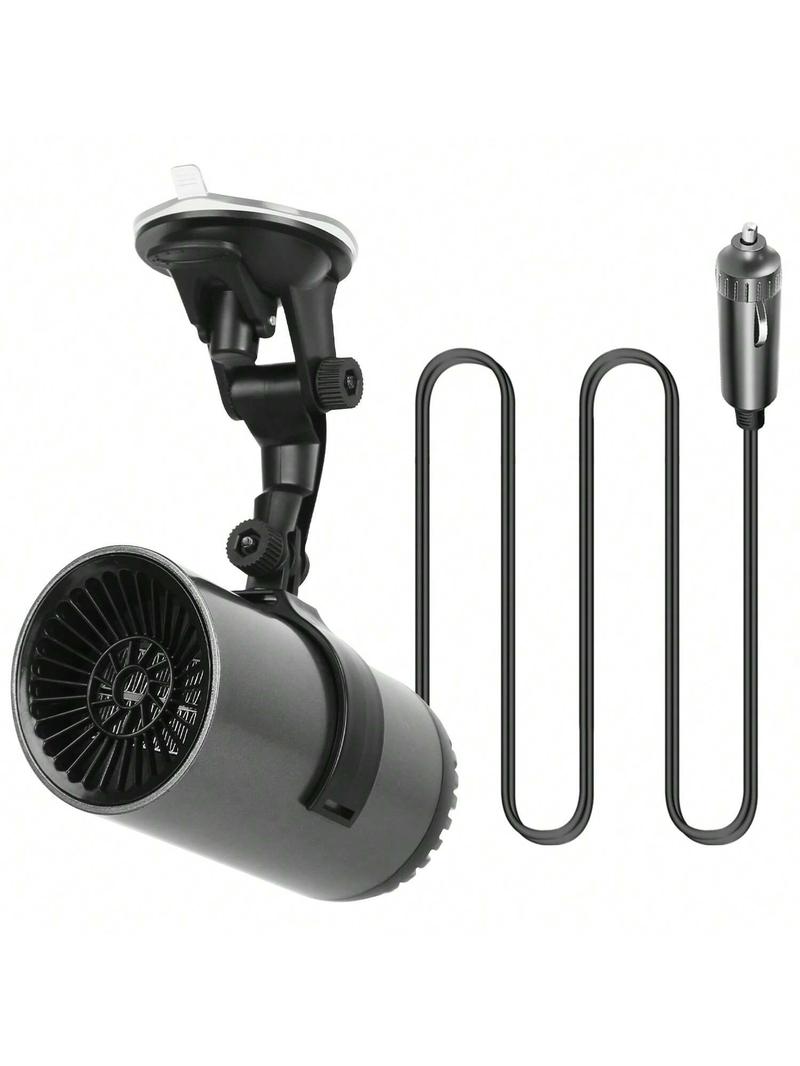 Product Introduction of (5 off your first order) 24V 150W Portable Car Heater 2 In 1 Heating Cooling Fan Rotatable Demister Defroster With 4.92ft Cord 0