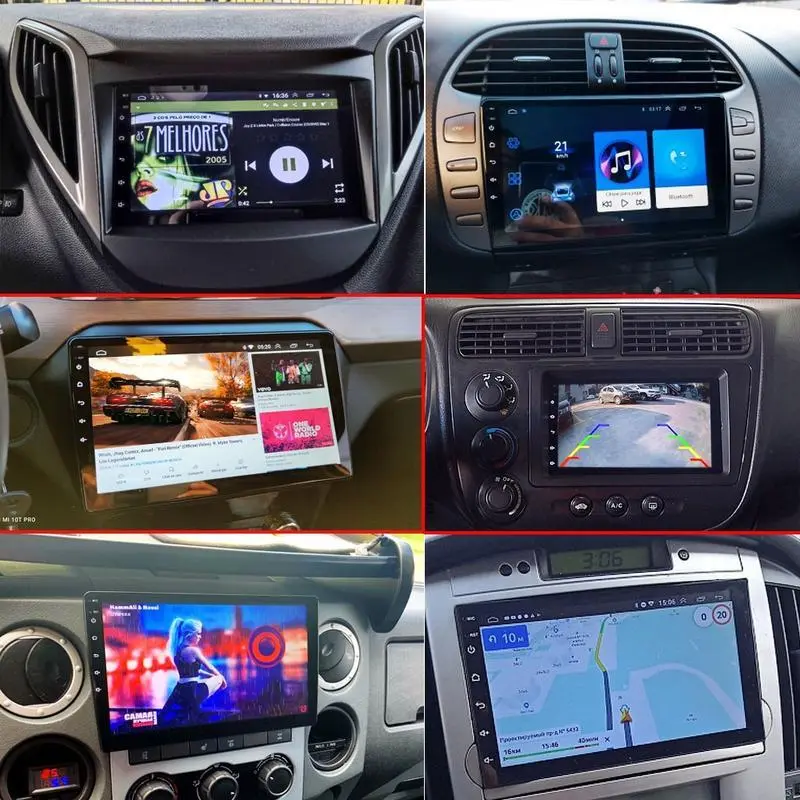 BECKY with cooling system 4G+32G IPS Screen Head Unit android 7/9/10 Inch Car Android 13 Navigasi Untuk TOYOTA Daihatsu Mitsubishi android mobil  HONDA SUZUKI Hyundai NISSAN 6