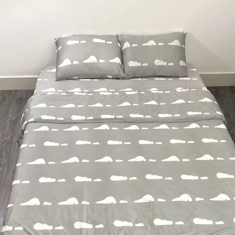 Chăn Hè Mền Thun Lạnh Chần Bông Cao Cấp FuKoJi Size 2mx2m1 0