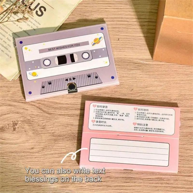 Product Introduction of New Voice Card Tape Voice Music Recorder Board DIY Recordable Recording Voice Card 5mins Recordable Post Card Anniversary 20