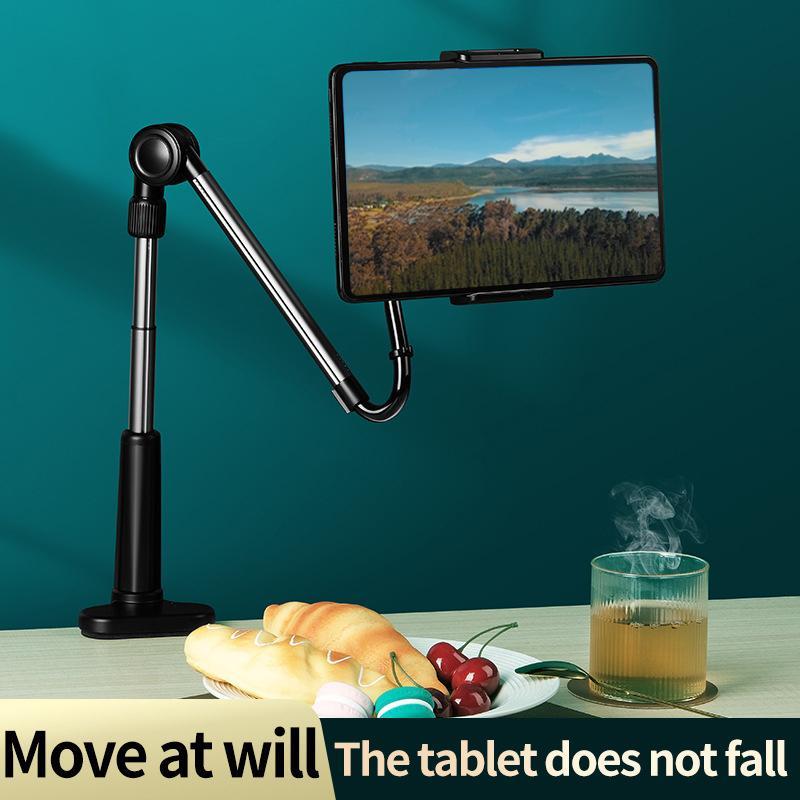 Adjustable Tablet Phone Stand, Rotatable Desktop Bedside Stand, Foldable Table Stand For Apple Android Phone Tablet, Tripod Head, Electronics Accessories 3