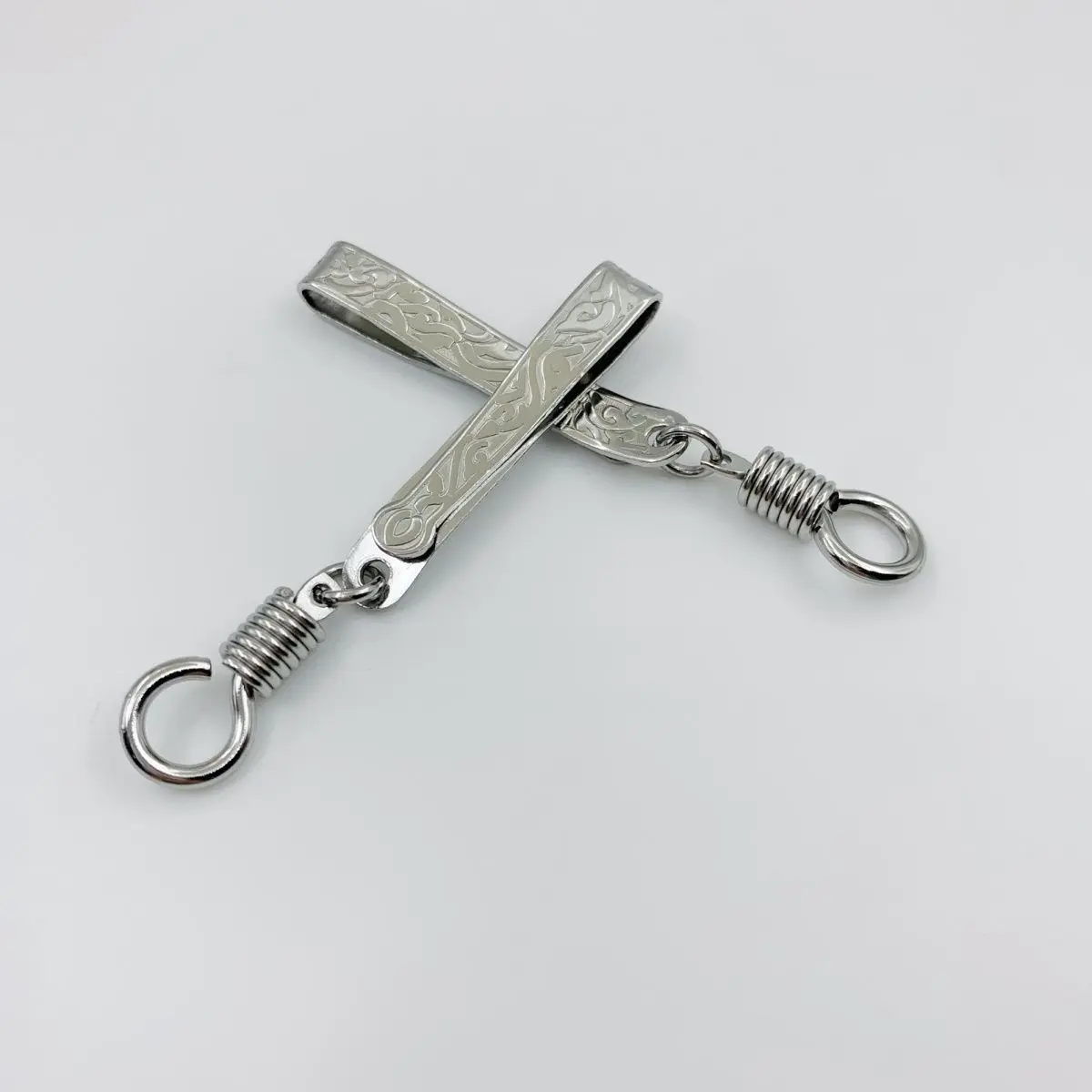 Thailand Stainless Steel Amulet Clip Amulet Buckle Waist Belt Clip Accessories Shell Necklace