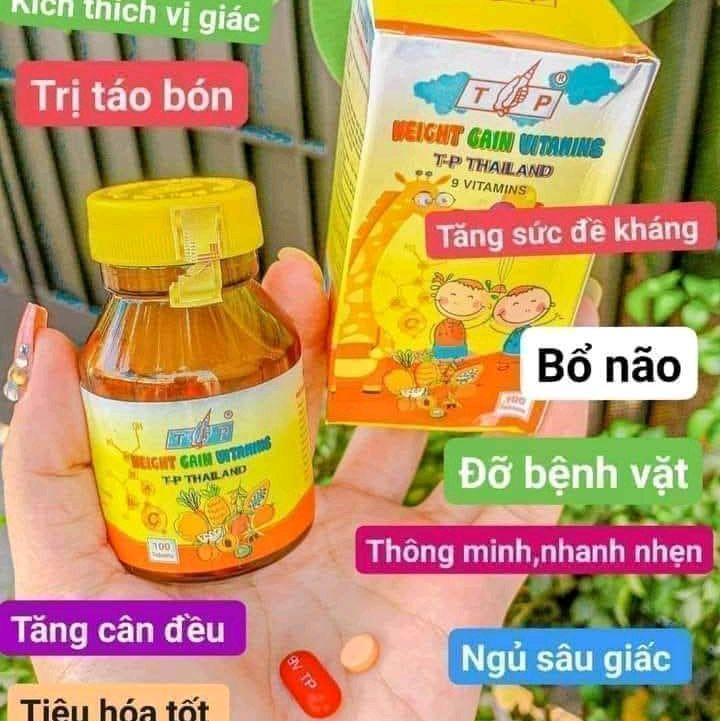  sản phẩm dinh dưỡng bổ sung sức khỏe vitamin tp trái cây Thái Lan 100v 