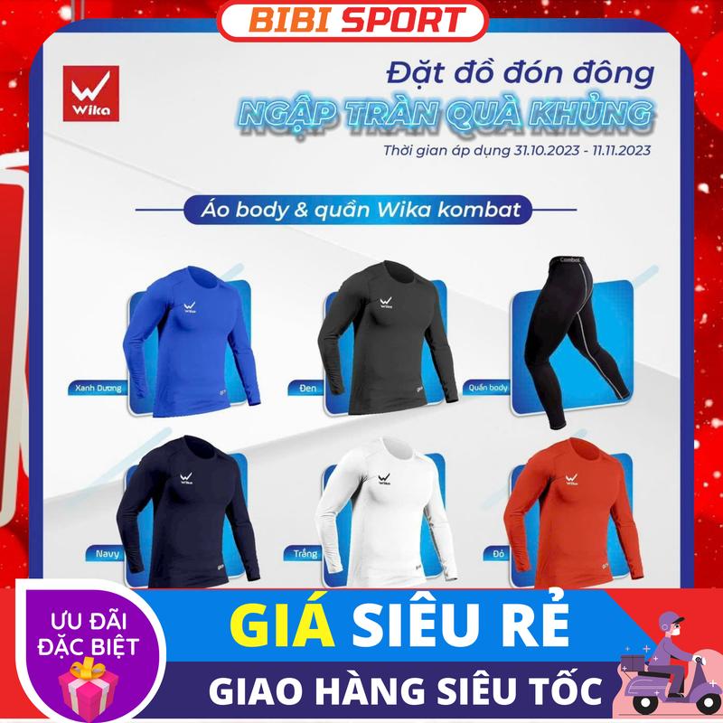 Product Introduction of Quần Áo Body Giữ Nhiệt Kamito & Wika Chính Hãng, Co Dãn Tốt, Thoải mái, Sấy khô nhanh 13