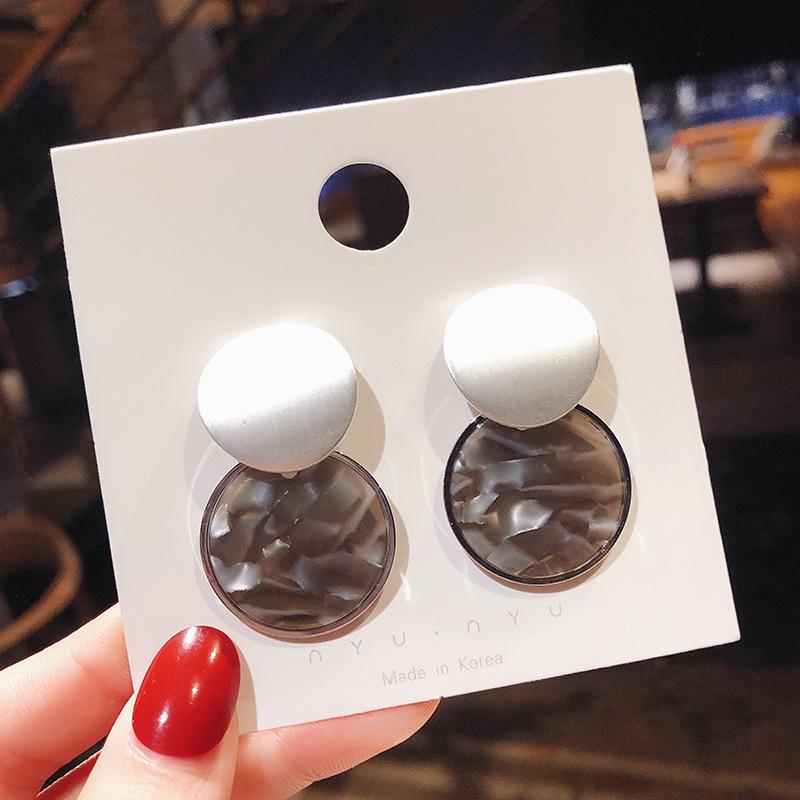 Product Introduction of Sterling Silver Needle Internet Celebrity Live Broadcast Hot-Sale Earrings Stall Supplies for Night Market All-Match Fashion Earrings Ear Rings Wholesale 8