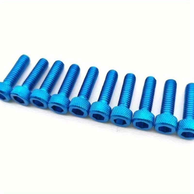 Product Introduction of Kit Bahagian Motosikal, 10pcs / set, Berwarna-warni, Universal, Saiz 6MM, Sesuai untuk Perlumbaan dan Motocross, Termasuk Sayap, Sayap, Basikal Kotoran, Bolt Membetulkan Moto, Aksesori Skru Motosikal 3
