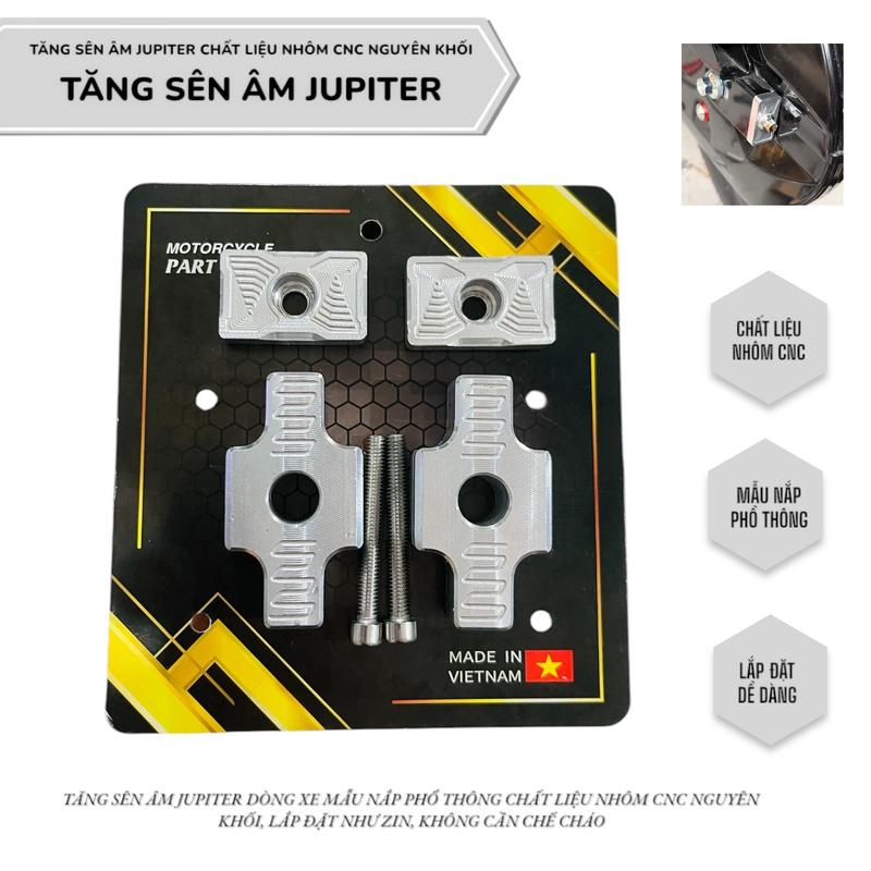 Tăng sên âm JUPITER chất liệu nhôm cnc nguyên khối chống rỉ sét dể dàng lắp ráp dể sử dụng Phụ Tùng Phụ Kiện Cao Su