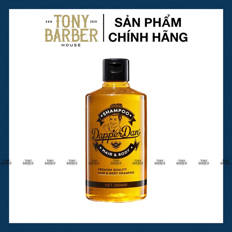 Dầu gội đầu dành cho nam giới Dapper Dan Hair and Body Shampoo 300ml Chăm Sóc Tóc
