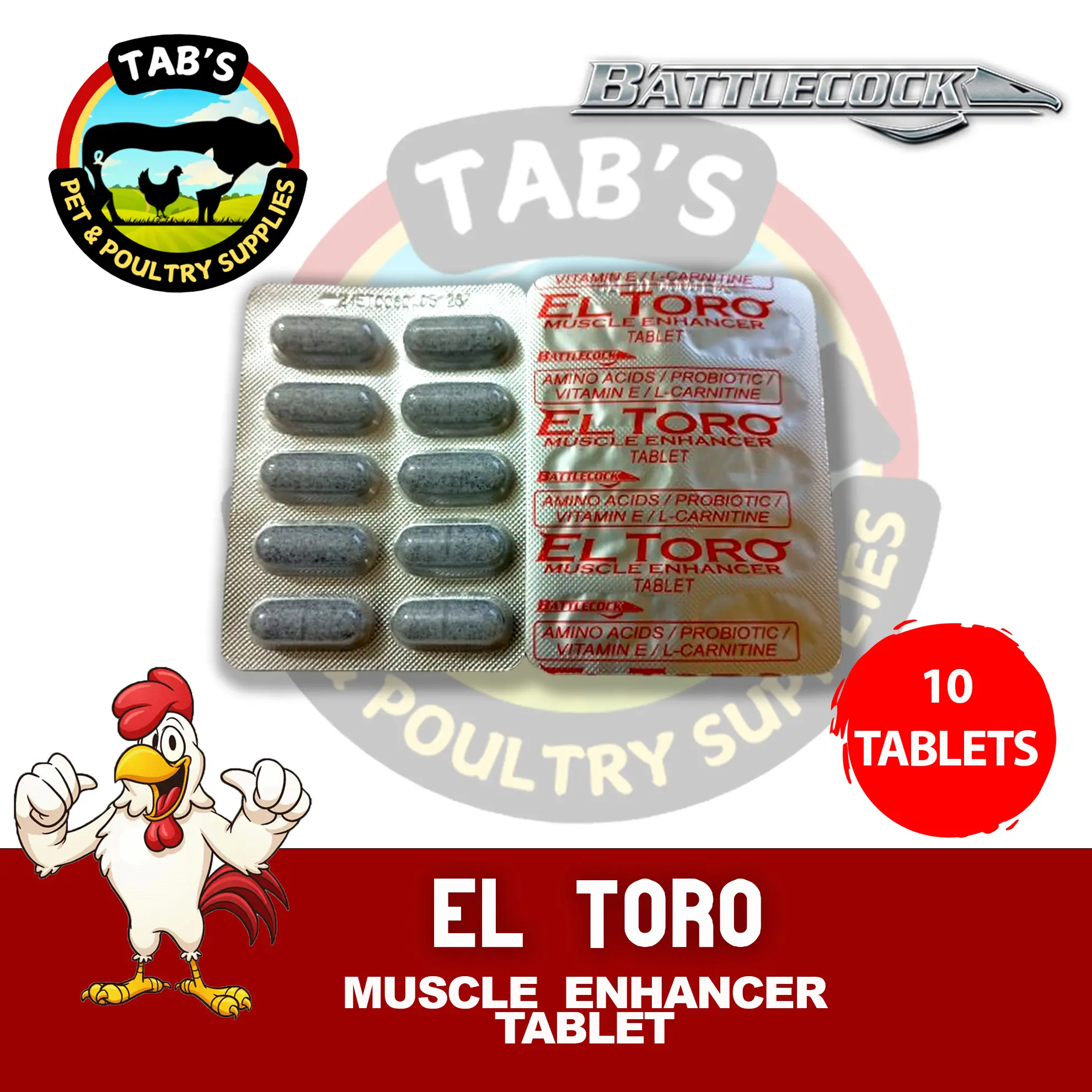 EL TORO TINGI(RETAIL) Muscle Enhancer (10 tablets) - TikTok Shop ...