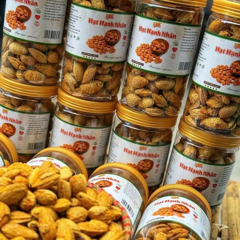 HẠNH NHÂN RANG BƠ HỘP 500G