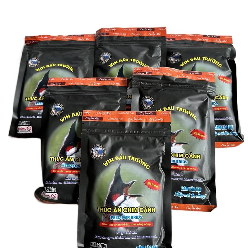 Cám chim chào mào win đấu trường bao bì mới 5 tặng 1 cám lão đại chào mào