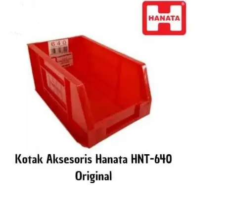 SHINPO Kotak aksesoris sparepart case baut/ JOLLY BOX HANATA HNT 640 Hijau