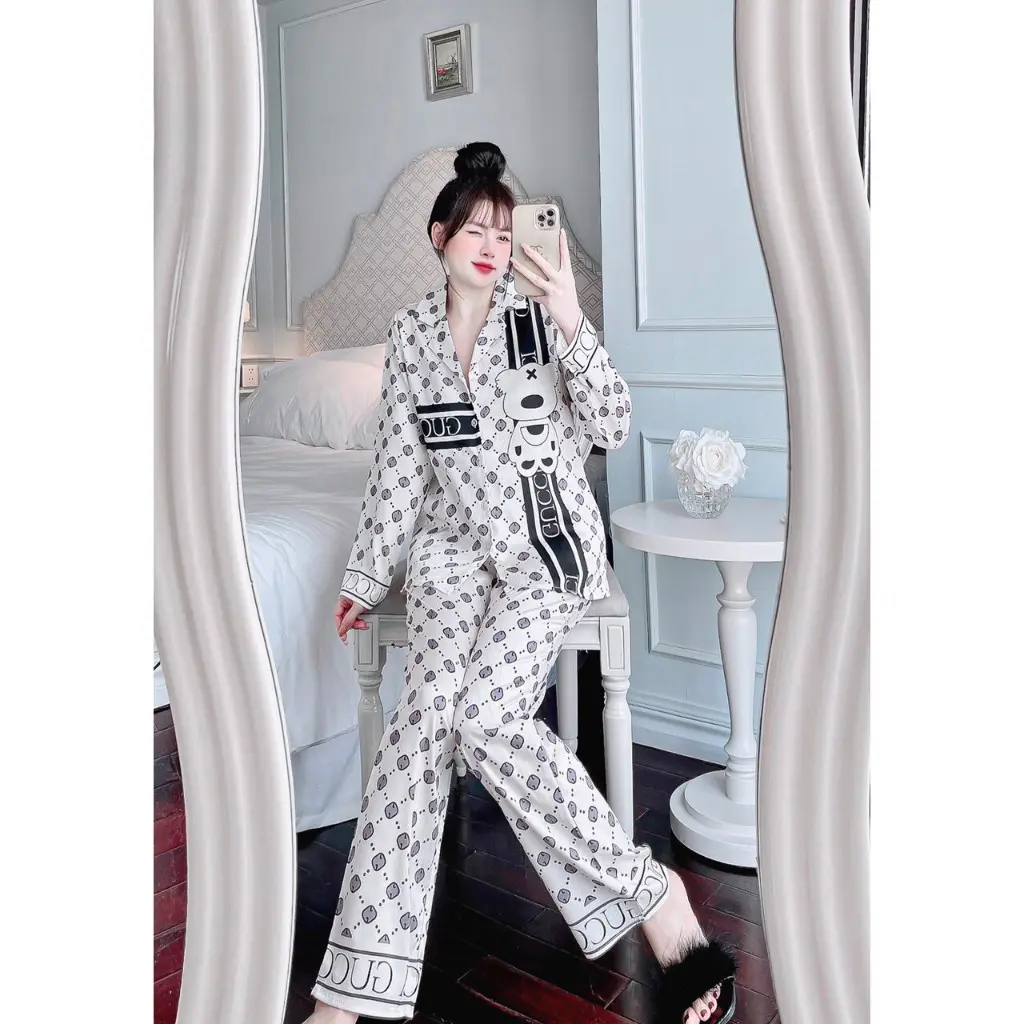 Bộ đồ ngủ pijama bigsize cho tiểu thư