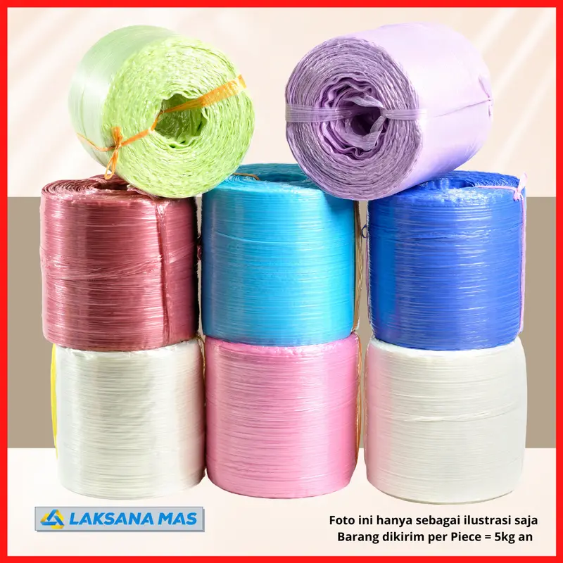 Tali Rafia Plastik Laksanamas Super/Glossy Limited Edition Warna Special (Space Colour) di Jakarta/Tangerang dan sekitar nya 3