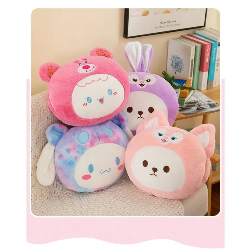 Boneka Bantal Tangan Sanrio Cinamorol Lotso Ukuran 35cm Bahan Plush Premium Hadiah Anak Ulang tahun Kado Dolls Toys 7