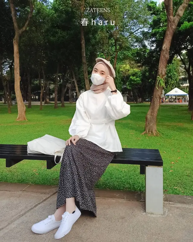 Nami Top | Atasan polos wanita | Blouse Linen | Blouse Polos | 0