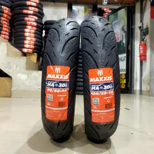 Ban Motor ring 14 paket maxxis diamond 80/90-14 dan 90/90-14 Tubeless Free Pentil - MA-3DI 90/80-14 DAN 100/80-14