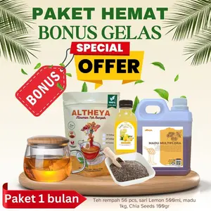 altheya paket 1 bulan teh rempah jsr