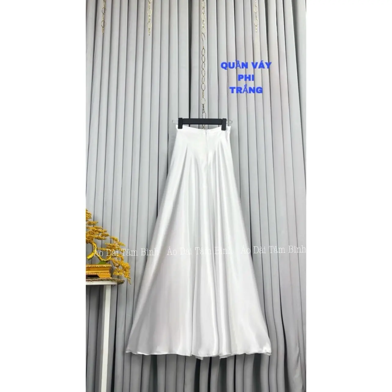 K- Quần Váy  Phi Nhật Nam  dầy dặn không lộ nội y mặc kết hợp yếm chụp sen, áo dài, trang phục biểu diễn