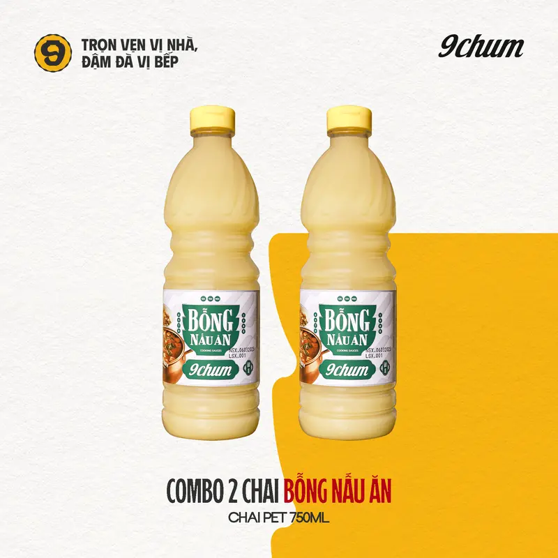 Bỗng Nấu Ăn 9 Chum Gia Vị Truyền Thống 415ml/700ml 1