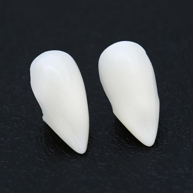 Product Introduction of Bloodcurdling Vampire Werewolves Fangs Fake Dentures Teeth Costume Halloween Fad New Party Tricky Props 34