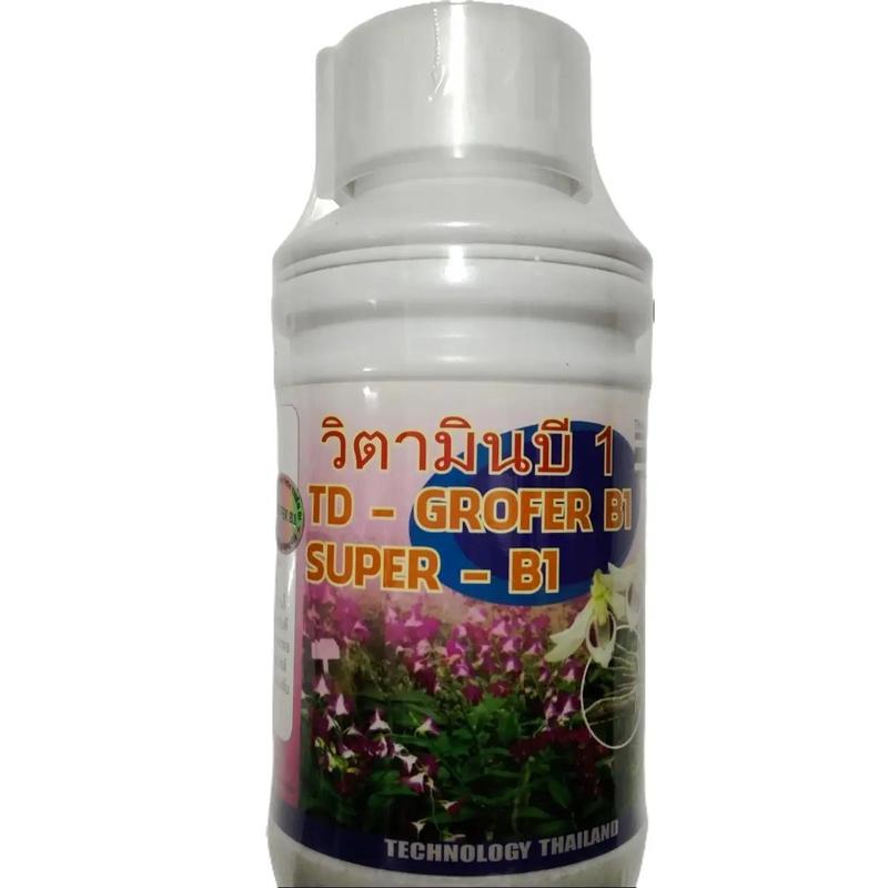  Phân bón vi lượng Amino TD - GROFER B1 SUPER B1 Thái Lan chai 500ml giúp cây ra rễ mạnh ra nhiều mầm chồi phát hoa dài hoa to lâu tàn 