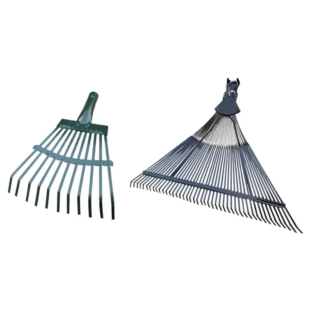 Garden Rake Head Replacement Farm Backyard Tool Thatching Rake Hand Rake Head Leaf Rake Head for Yard Planting Flower Bed