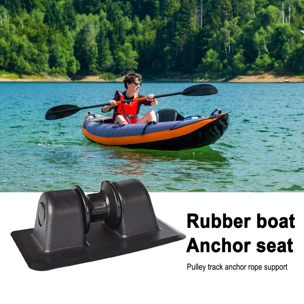 Inflatable Boat Anchor Rope Buckle Holder PVC Row Roller Support