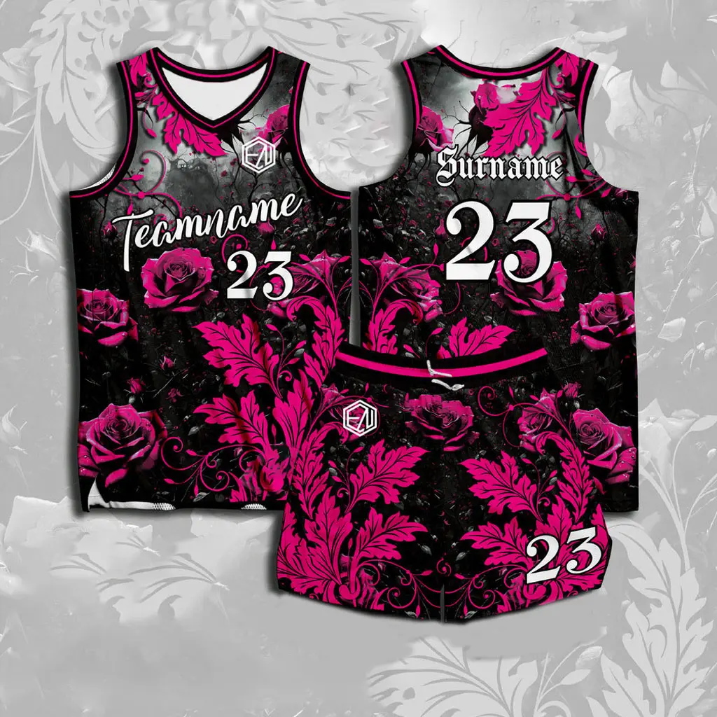 BASKETBALL JERSEY FREE CUSTOMIZE OF NAME AND NUMBER Full Sublimation