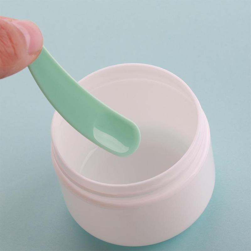 Product Introduction of 30pcs Mini Curved Scoop Beauty Tool Cosmetic Scoop Cosmetic Spatula Makeup Tools Spoon Facial Mask Stick 14