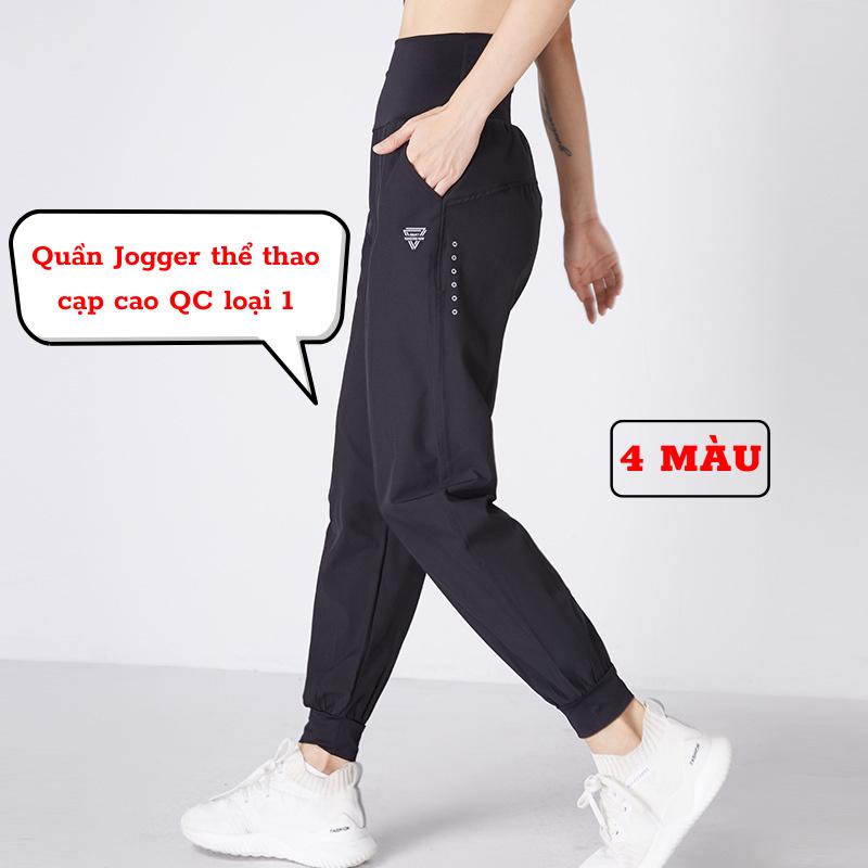 Quần jogger gió nữ, quần gió nữ cạp cao mẫu quần joker thể thao, tập gym, đi chơi, leo núi, chạy bộ, đạp xe đa năng S105 Sport